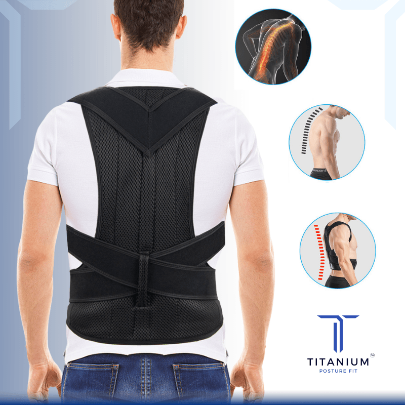 Titanium PostureFit™ - Corretor Postural - ame&loja