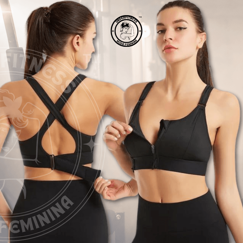 CropTop UnderFitness™ - Sutiã Esportivo - ame&loja