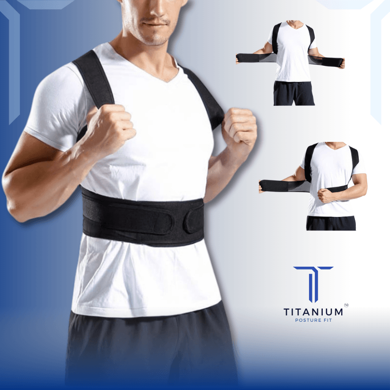 Titanium PostureFit™ - Corretor Postural - ame&loja