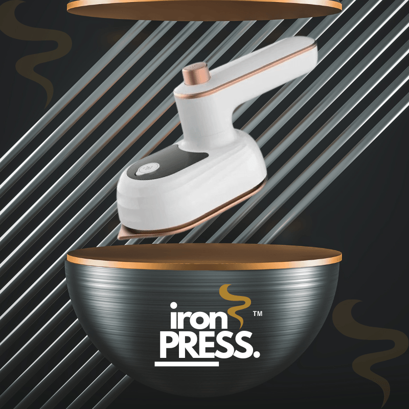 IronPress™ - Ferro de Passar Roupa Elétrico - ame&loja