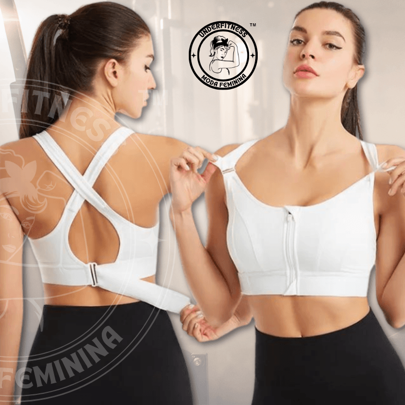 CropTop UnderFitness™ - Sutiã Esportivo - ame&loja