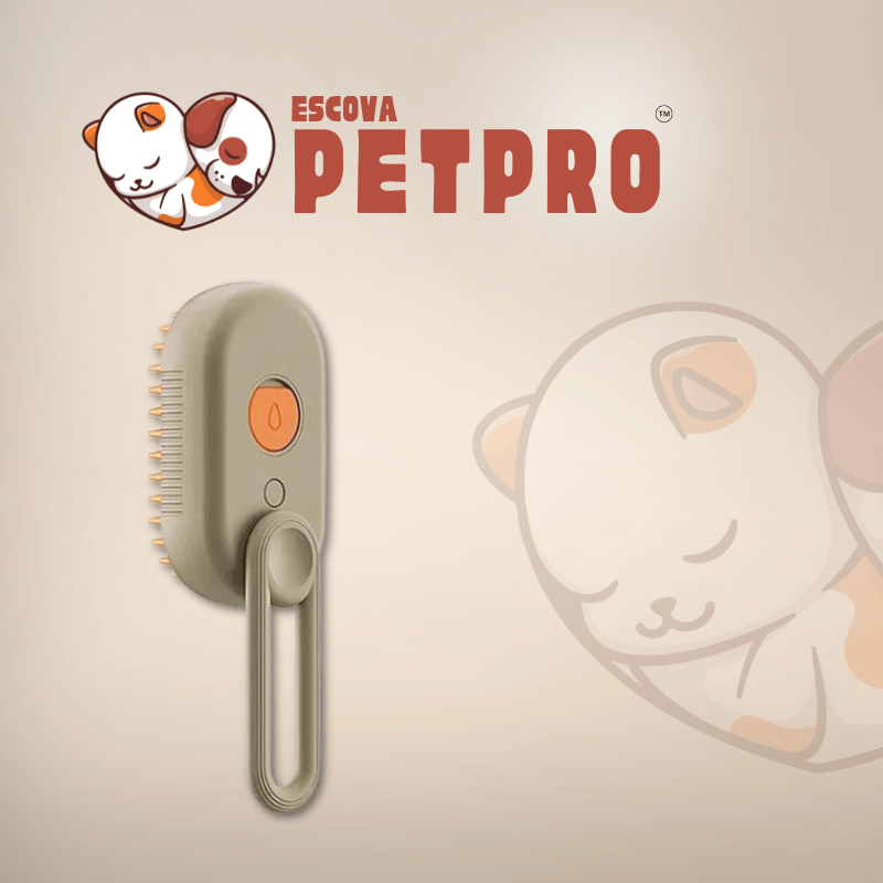 PetPro™ - Escova a vapor 3em1 para pets - ame&loja