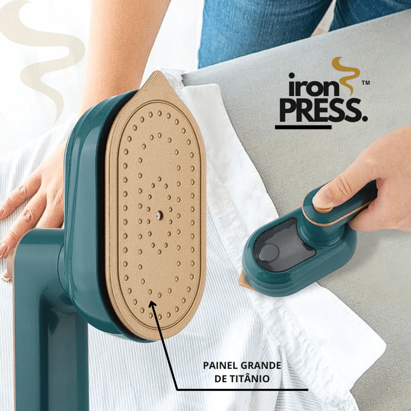 IronPress™ - Ferro de Passar Roupa Elétrico - ame&loja