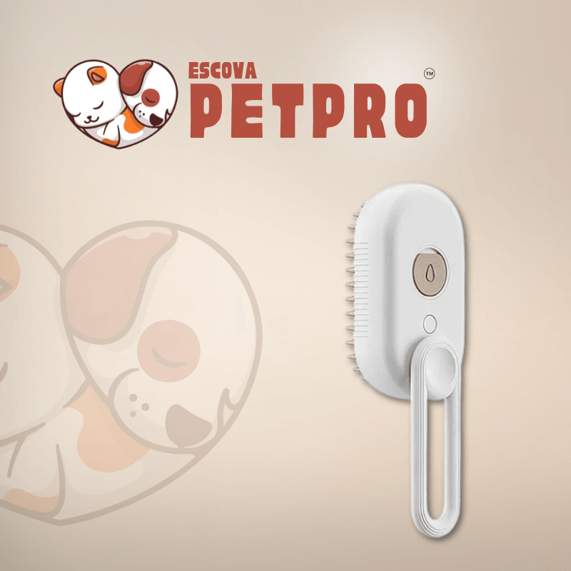 PetPro™ - Escova a vapor 3em1 para pets - ame&loja