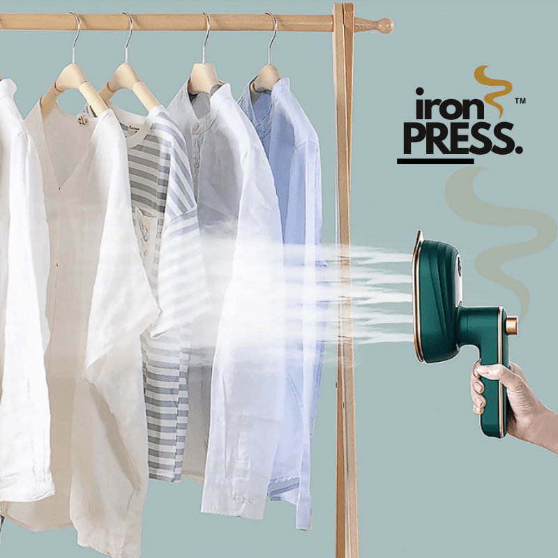 IronPress™ - Ferro de Passar Roupa Elétrico - ame&loja