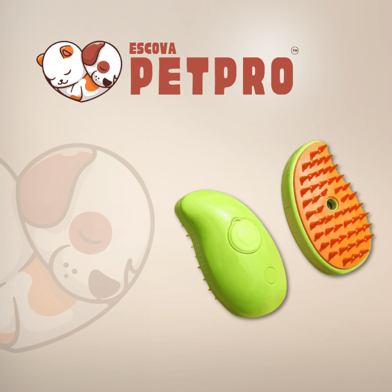 PetPro™ - Escova a vapor 3em1 para pets - ame&loja