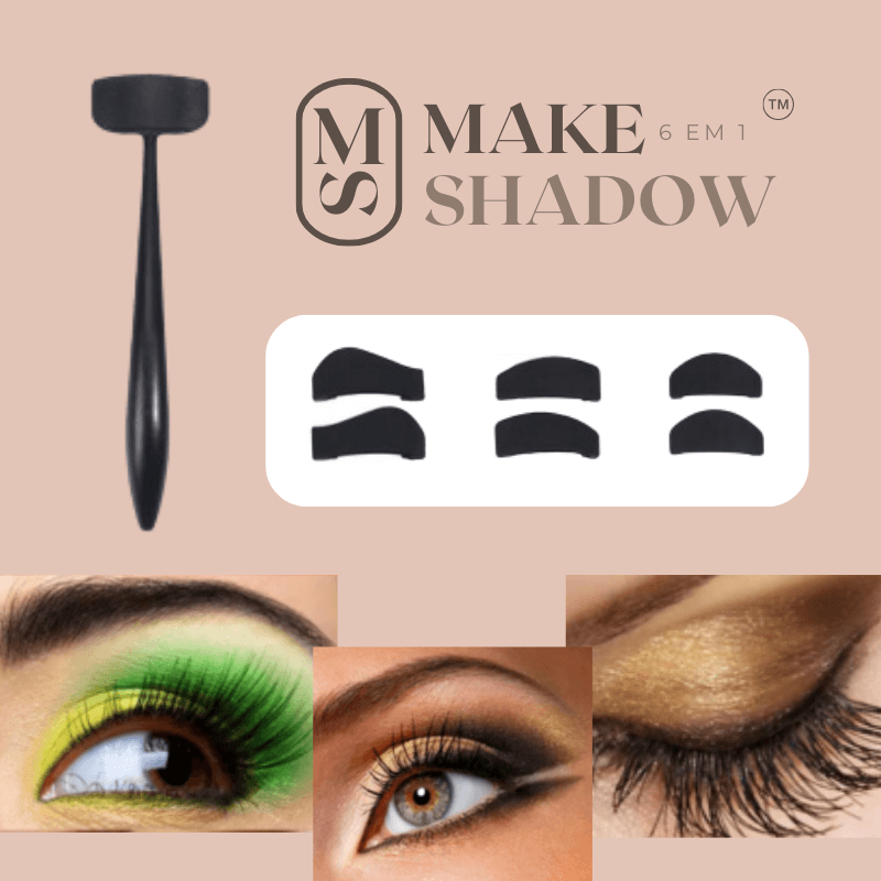 MakeShadow™ 6em1 - Acessório para maquiagem auxiliador de sombra - ame&loja